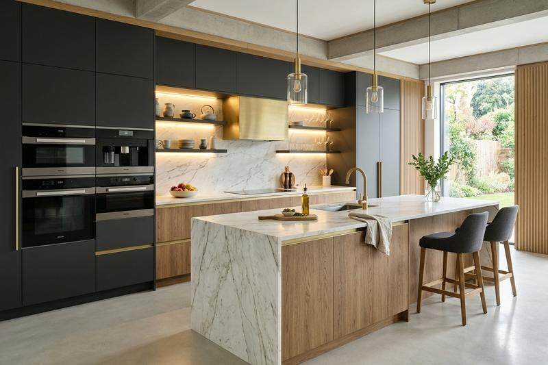 Modular Kitchen Design by Farman Interior